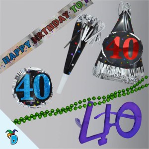 Kit Cumpleaños 40´s
